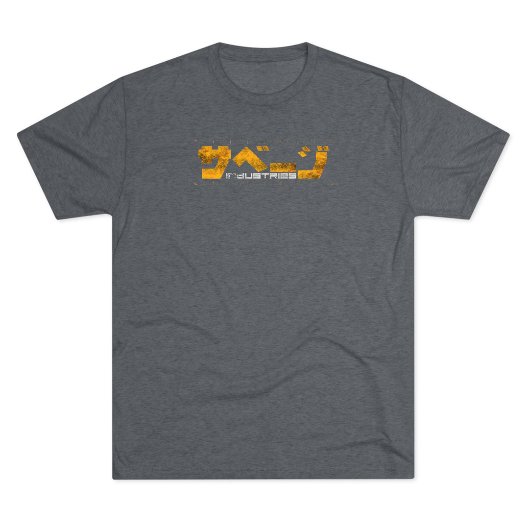 Savage Industries Weathered Tech Logo Tee (Tri-blend)