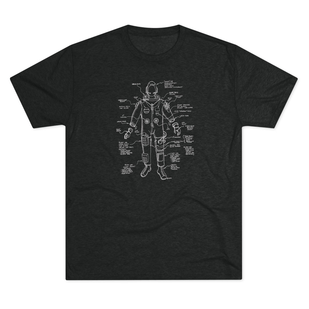 Savage ACES Spacesuit Sketch Tee (Tri-Blend)