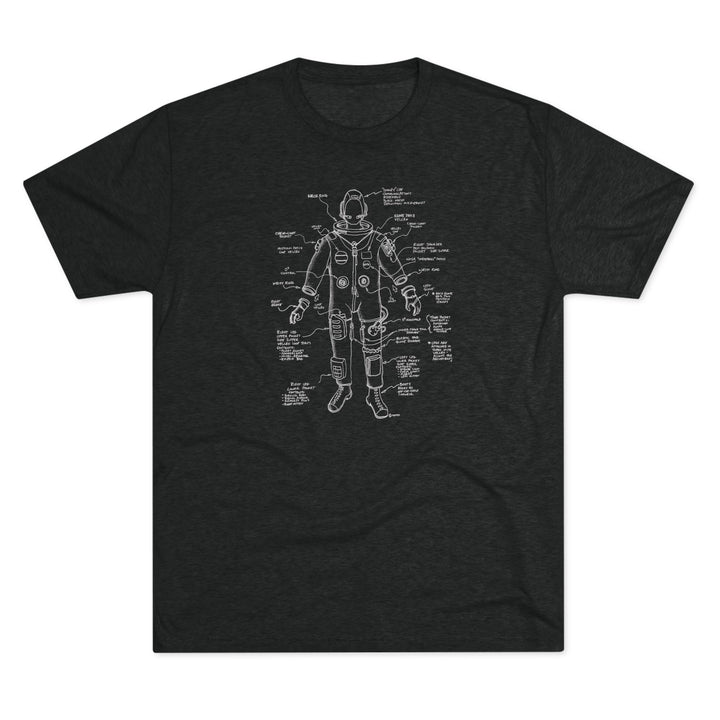 Savage ACES Spacesuit Sketch Tee (Tri-Blend)