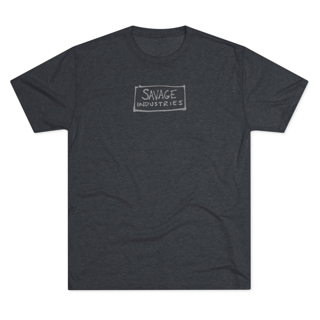 Savage Industries Handwritten Logo Tee (Tri-Blend)