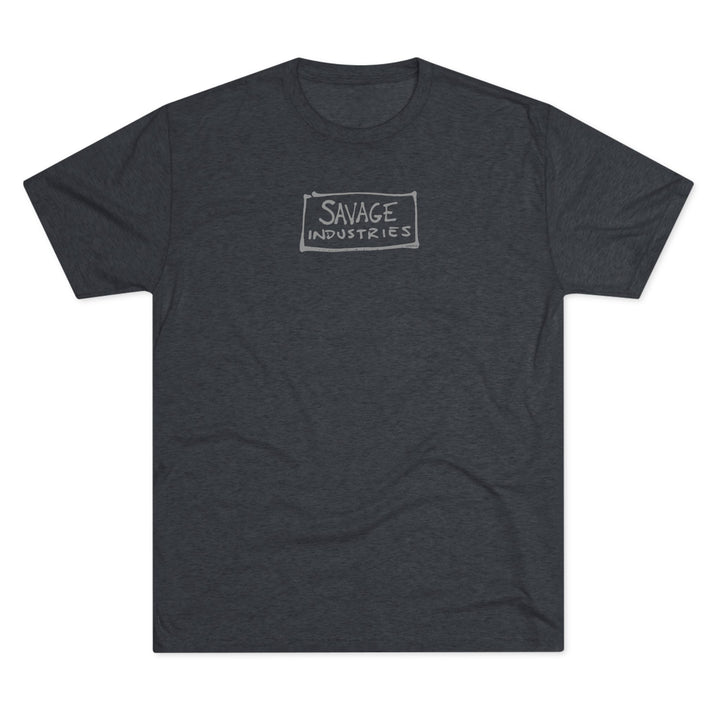 Savage Industries Handwritten Logo Tee (Tri-Blend)