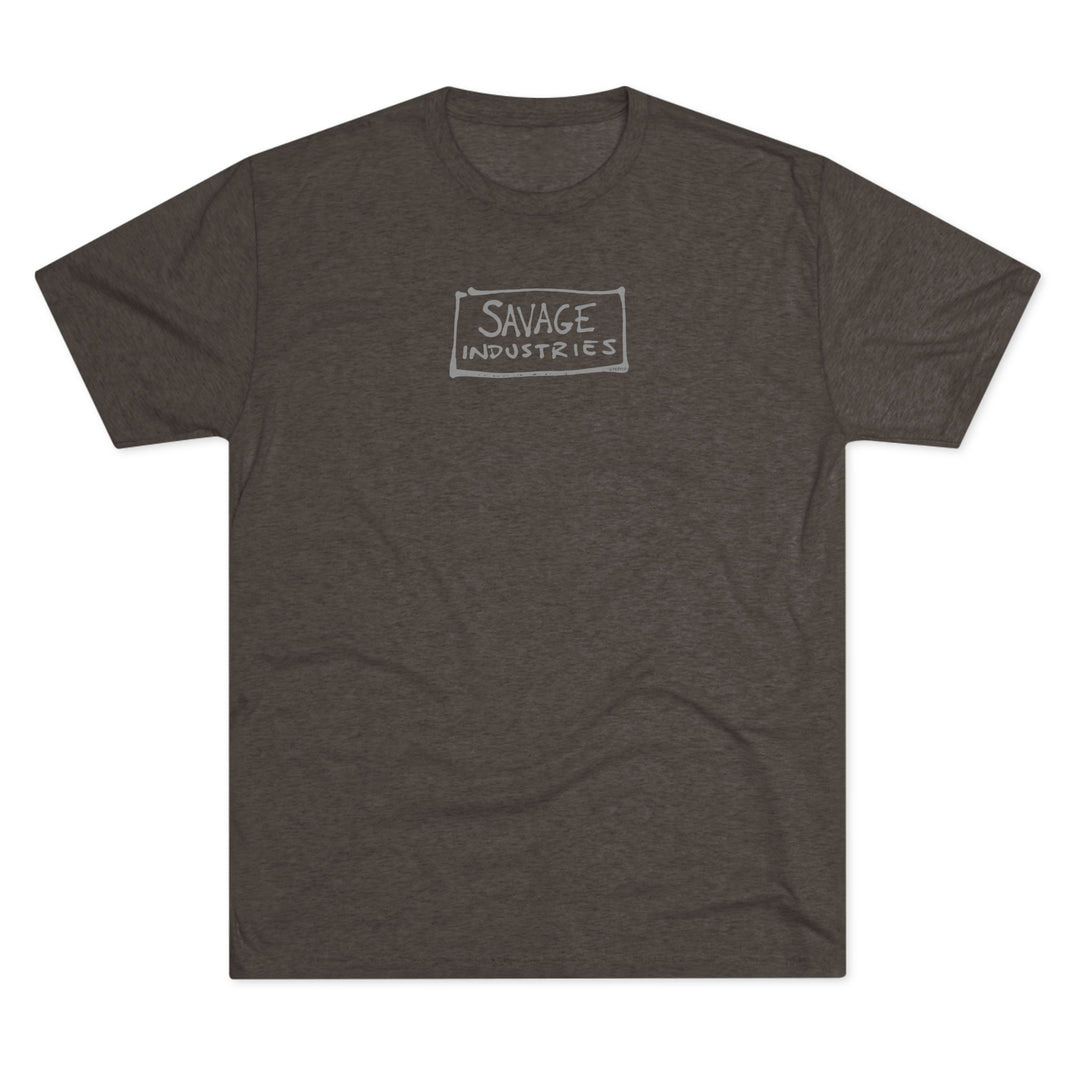 Savage Industries Handwritten Logo Tee (Tri-Blend)