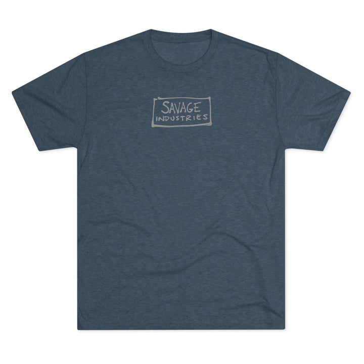 Savage Industries Handwritten Logo Tee (Tri-Blend)
