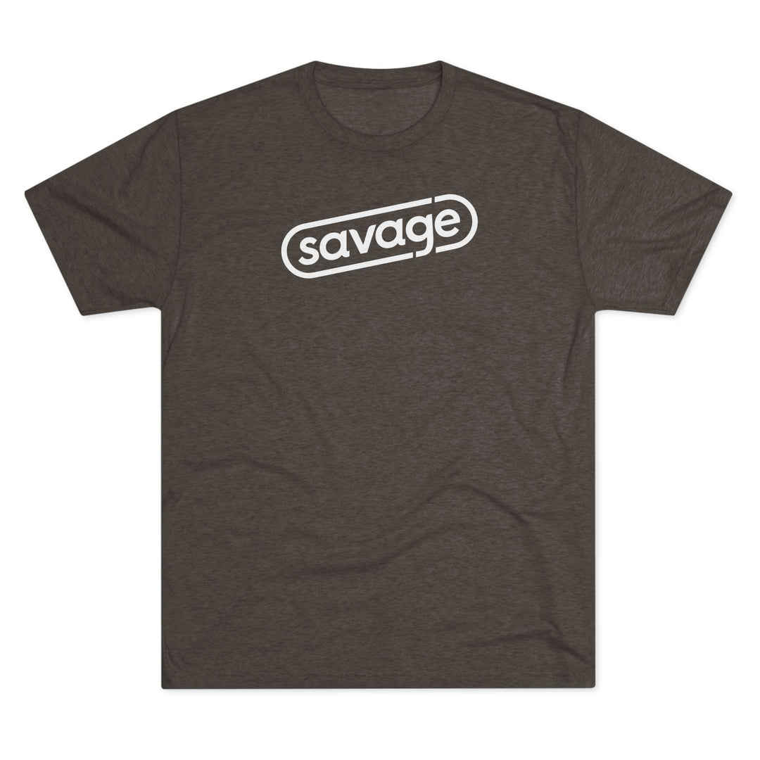 Savage Snappy Tee in Cotton and Tri-Blend