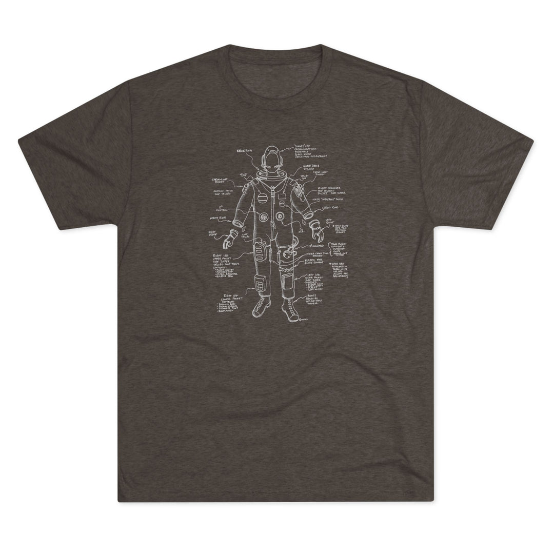 Savage ACES Spacesuit Sketch Tee (Tri-Blend)