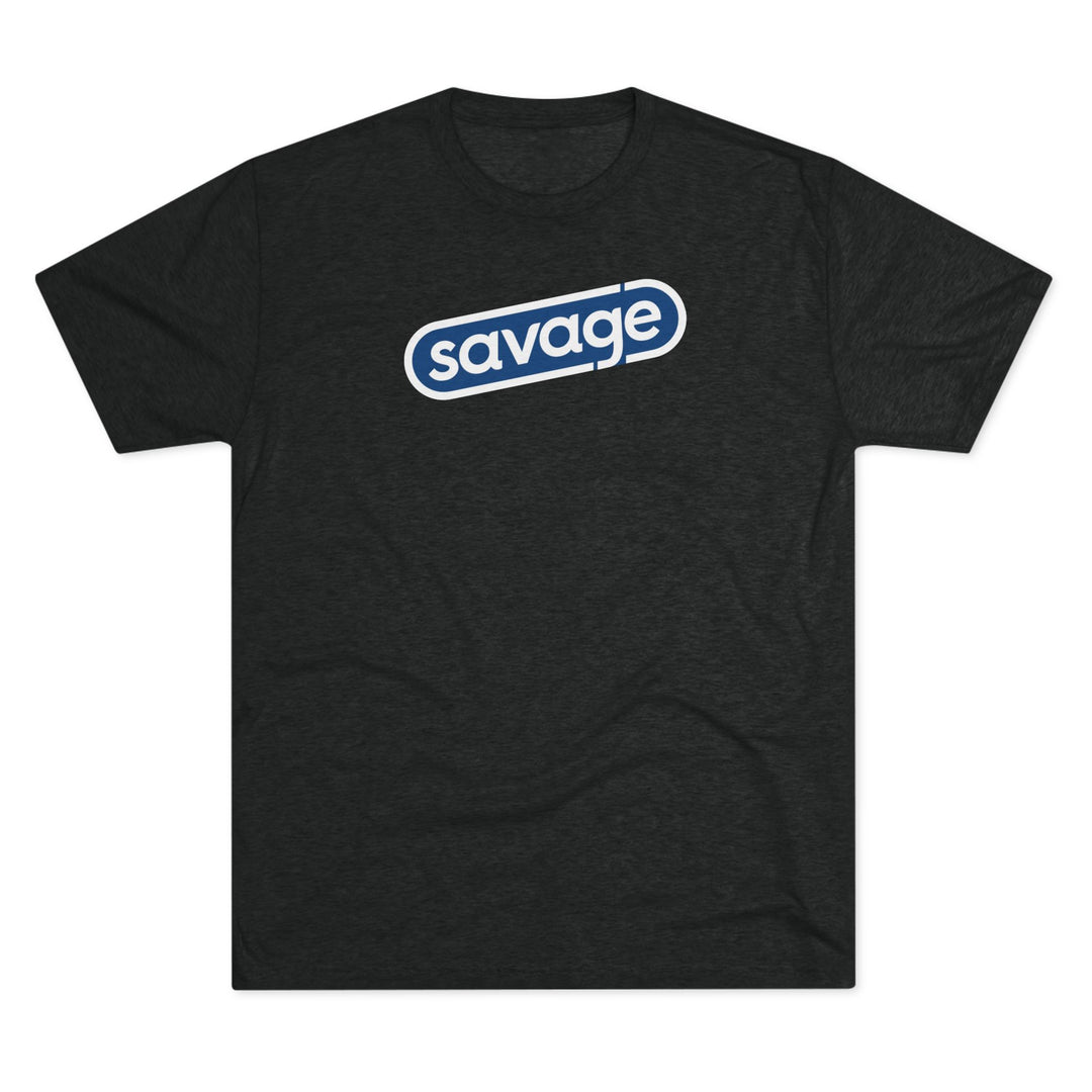 Savage Snappy Tee in Cotton and Tri-Blend
