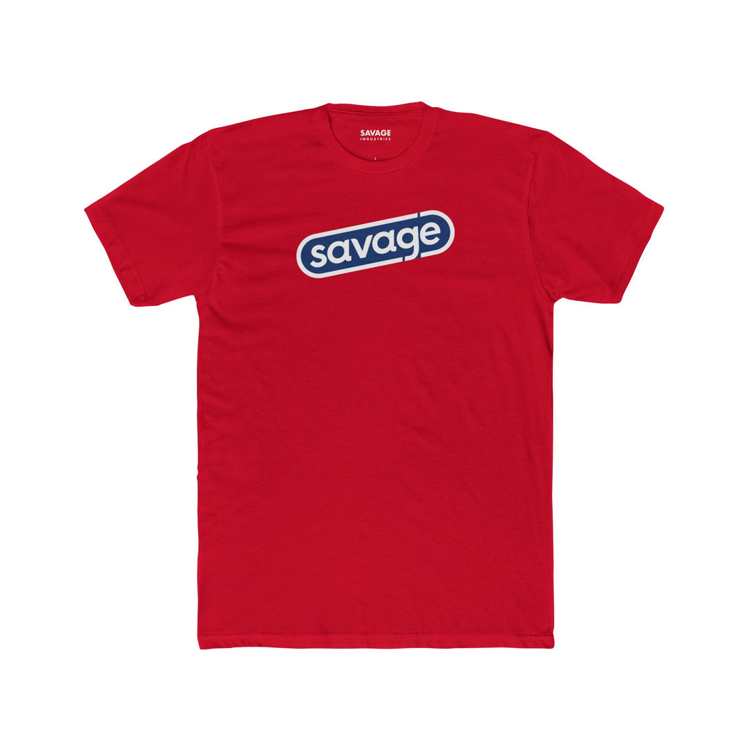 Savage Snappy Tee in Cotton and Tri-Blend