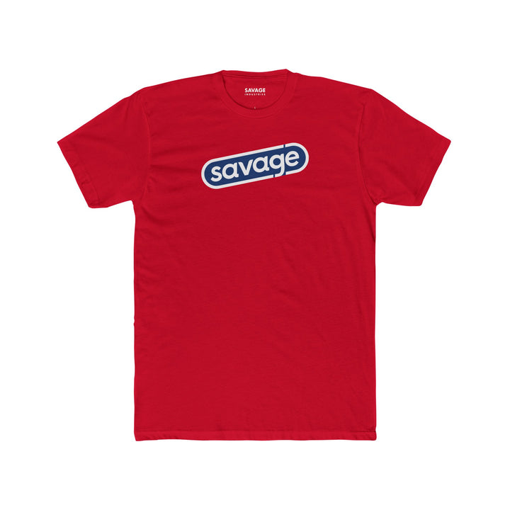 Savage Snappy Tee in Cotton and Tri-Blend