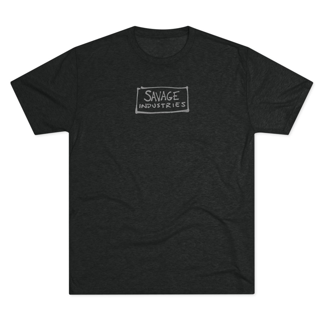 Savage Industries Handwritten Logo Tee (Tri-Blend)
