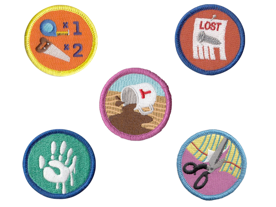 Everyday Whups (de)Merit Badge Bundle