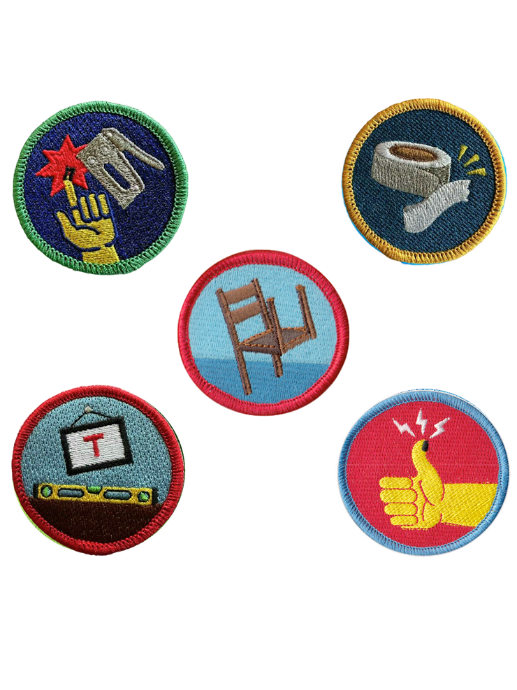 Home Project Mishaps (de)Merit Badge Bundle
