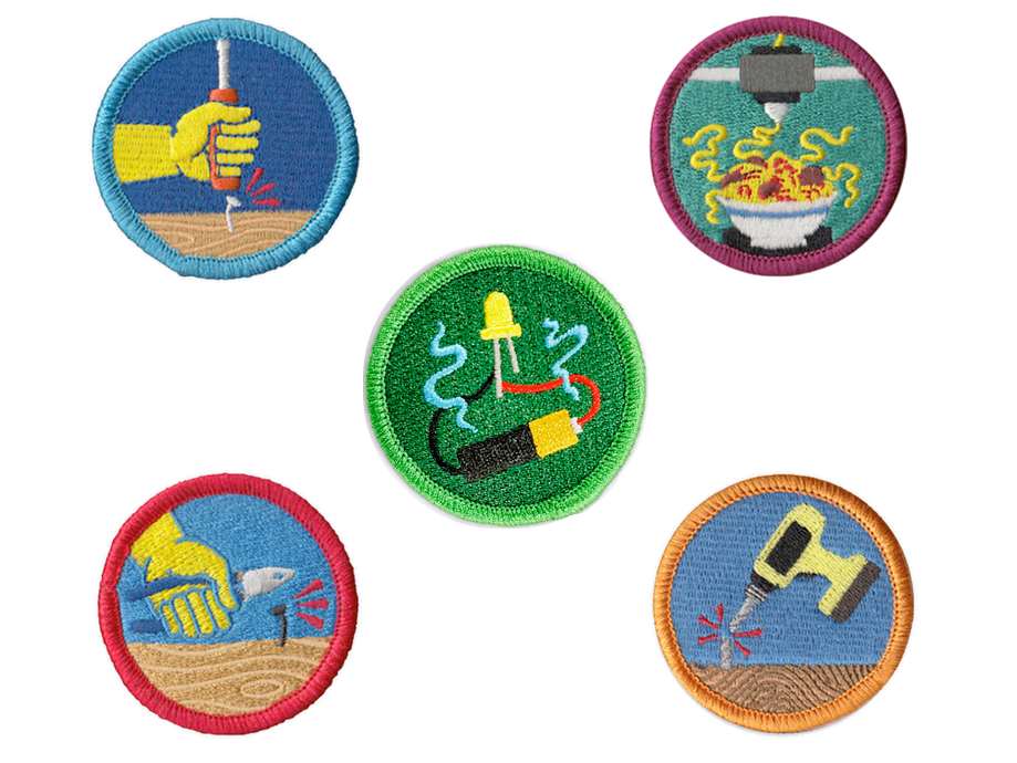 Shop Tool Fails (de)Merit Badge Bundle