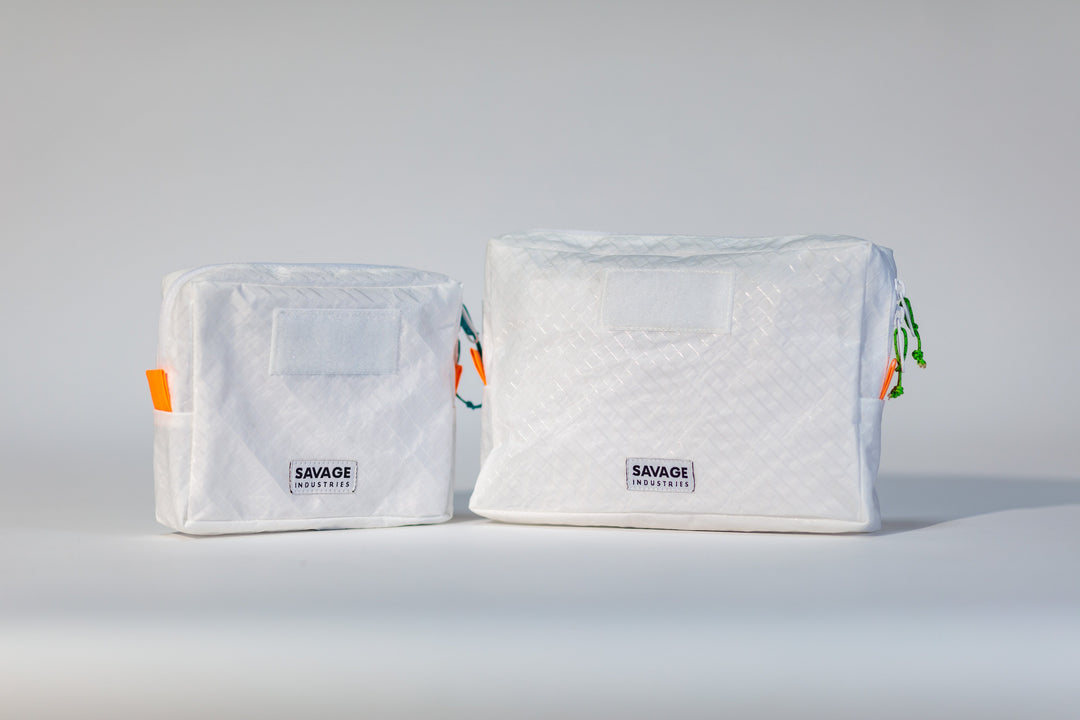 Savage Industries EDC Pouch Set - Bias Waffle Cut White