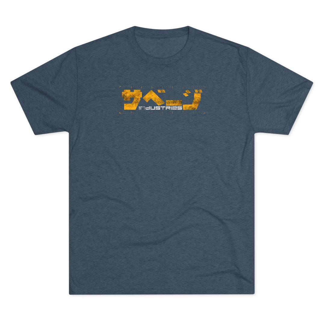 Savage Industries Weathered Tech Logo Tee (Tri-blend)
