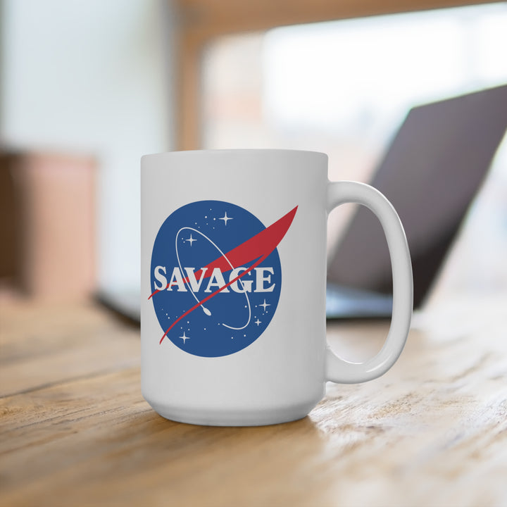 Savage Meatball Ambidextrous White Mug