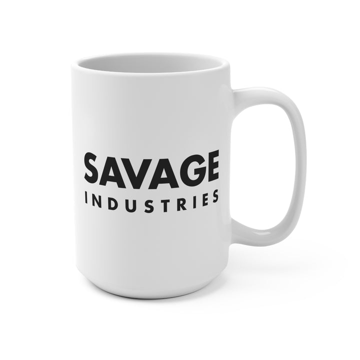 Savage Industries Ambidextrous White Mug