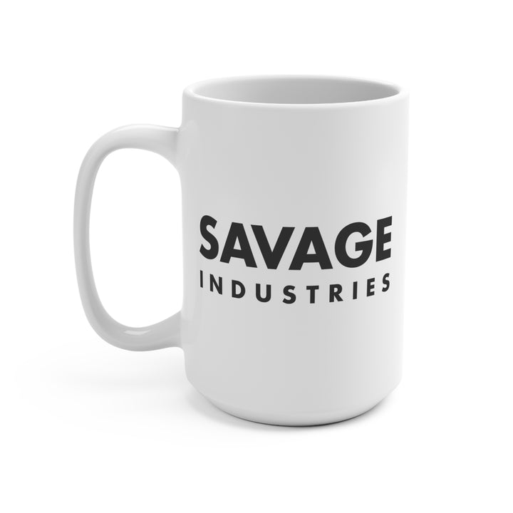 Savage Industries Ambidextrous White Mug