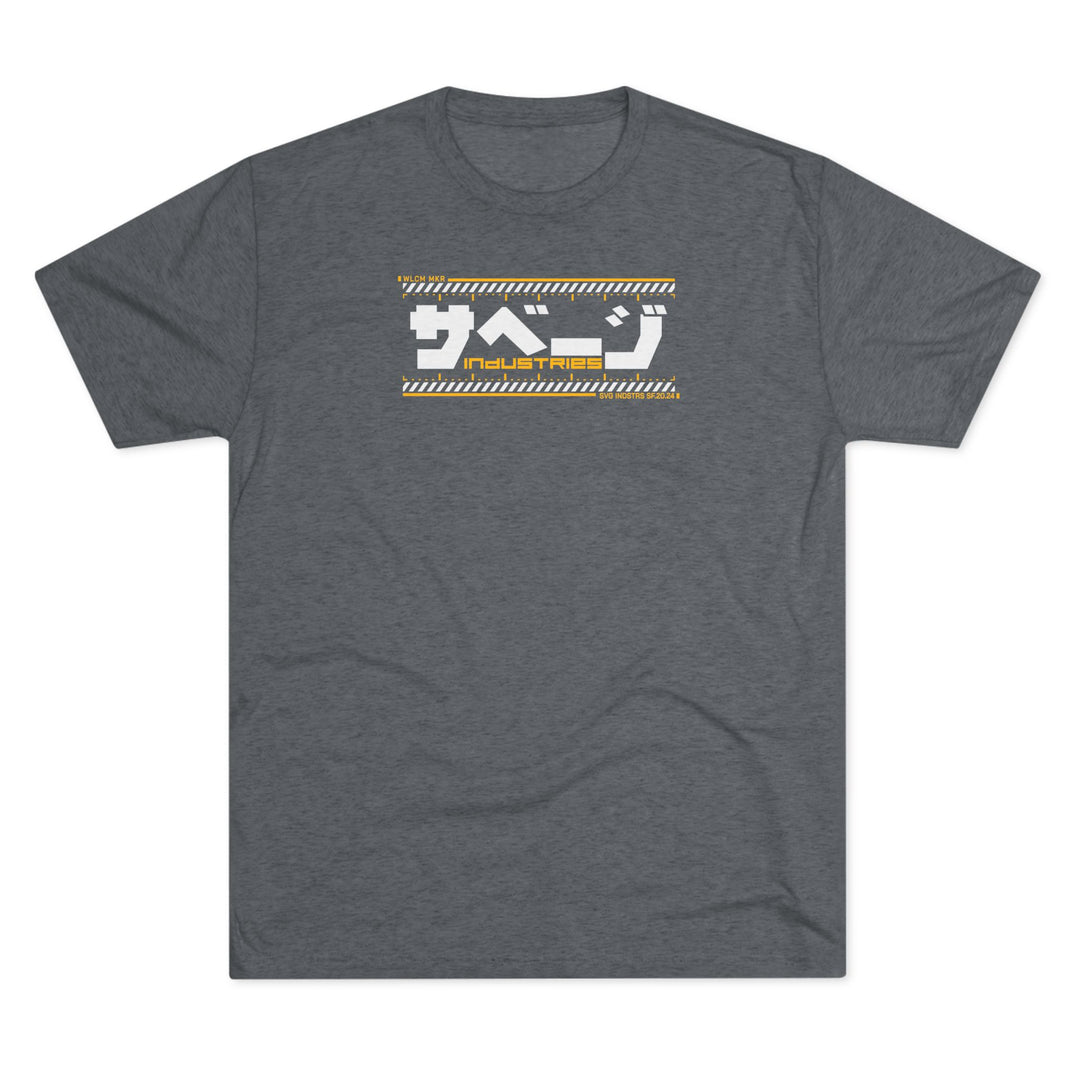 Savage Industries Special Edition "WLCM MKR" Tech Logo Tee (Tri-Blend)