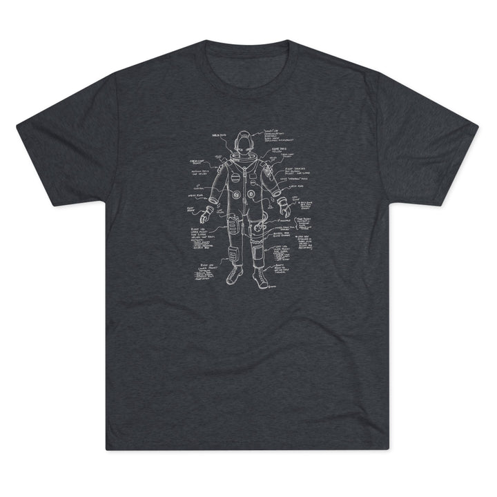 Savage ACES Spacesuit Sketch (Tri-Blend)