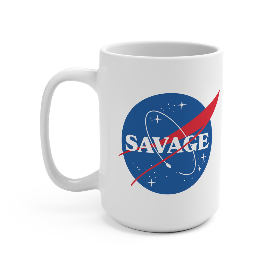 Savage Meatball Ambidextrous White Mug