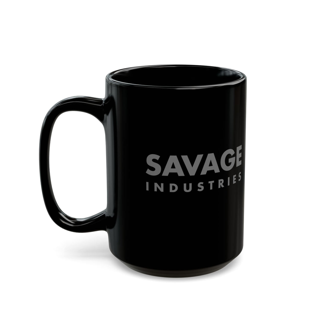 Savage Industries Ambidextrous Black Mug