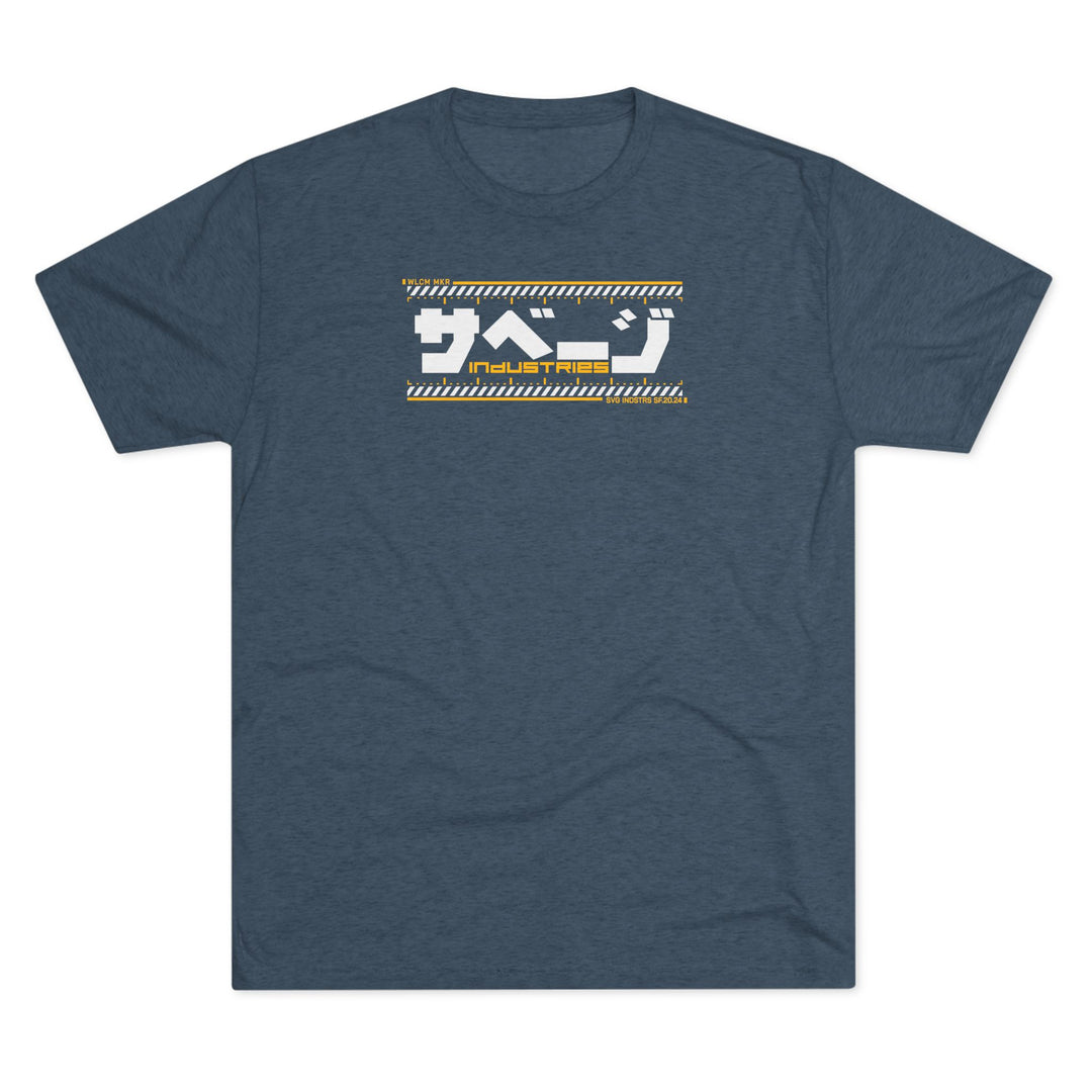 Savage Industries Special Edition "WLCM MKR" Tech Logo Tee (Tri-Blend)