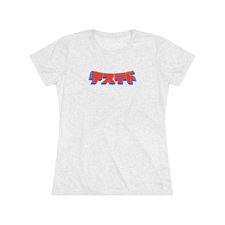 Tested Anime-Inspired Logo Tee (Women's Tri-Blend)