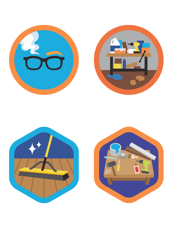 Good, Bad & Ugly (de)Merit Badge Bundle