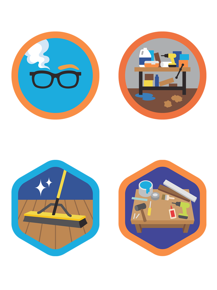 Good, Bad & Ugly (de)Merit Badge Bundle – Savage Industries Shop