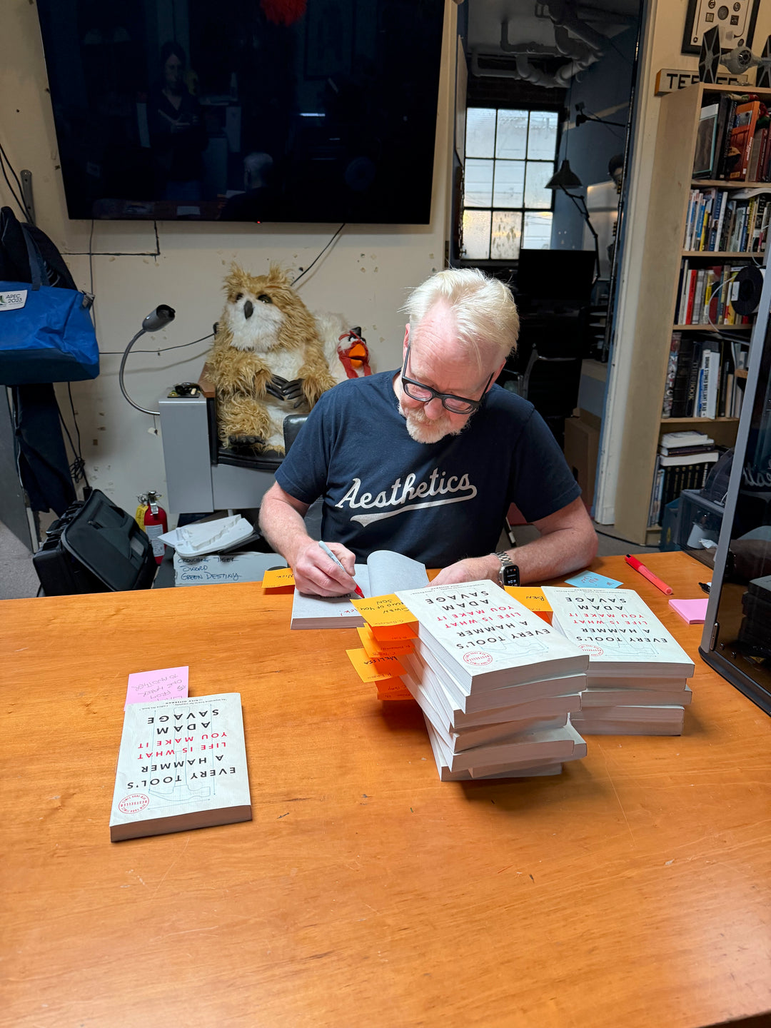 Adam's Book Signed and Personalized (Every Tool's a Hammer: Life Is What You Make It)