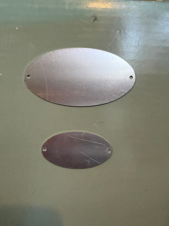 Savage Industries Workshop Machine Labels