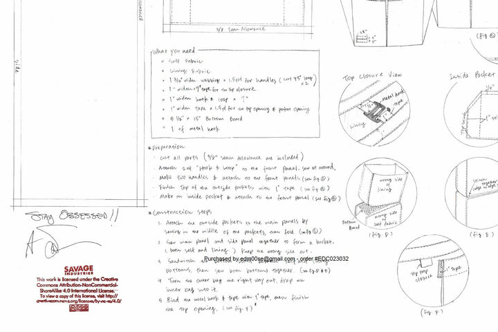 Savage Industries EDC THREE Free PDF Plans