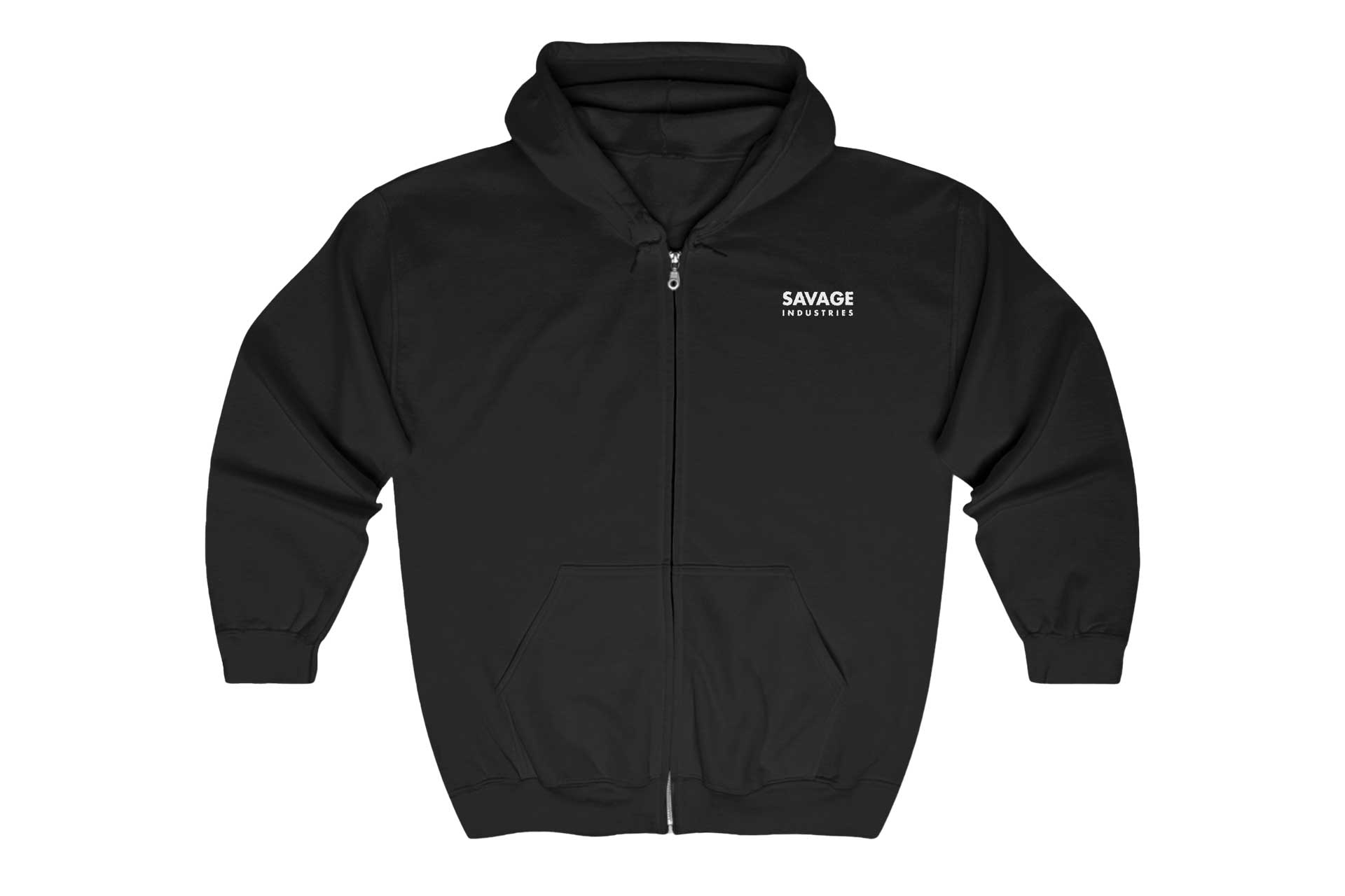 Savage Industries Full Zip Hoodie – Savage Industries Shop