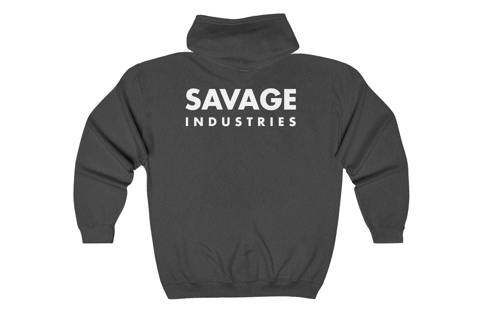 Savage Industries Full Zip Hoodie – Savage Industries Shop