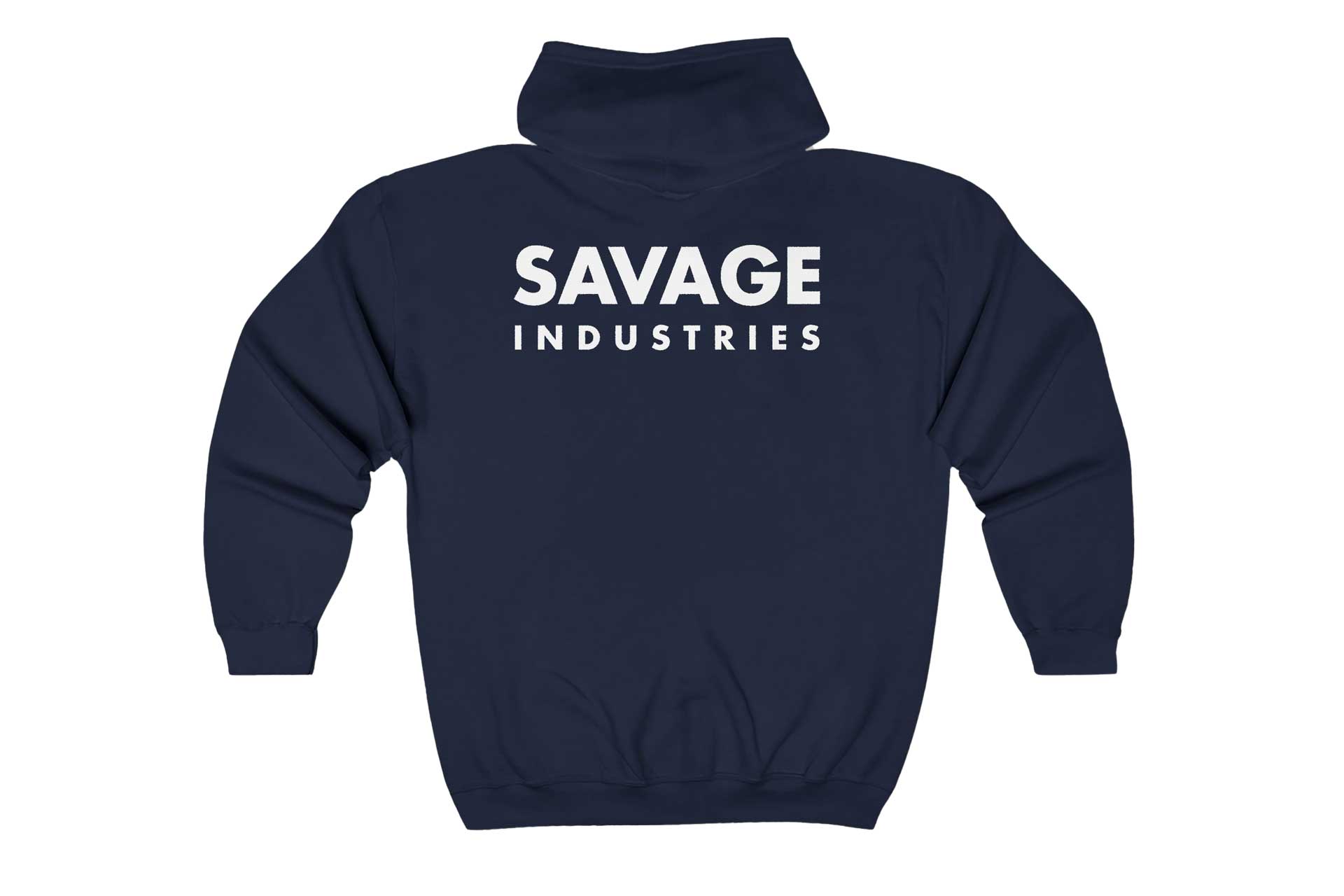 Savage Industries Full Zip Hoodie – Savage Industries Shop