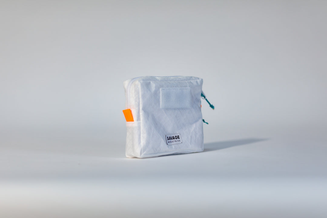 Savage Industries EDC Pouch Small - Bias Waffle Cut White