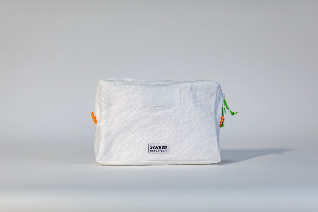 Savage Industries EDC Pouch Large - Bias Waffle Cut White